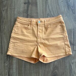 Old Navy High Rise Orange Denim Shorts – Size 8 Women’s Jean Shorts